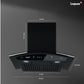 Livpure  Livpure Elega-60 Auto Clean Wall Mounted Chimney  (Black 1300 CMH)