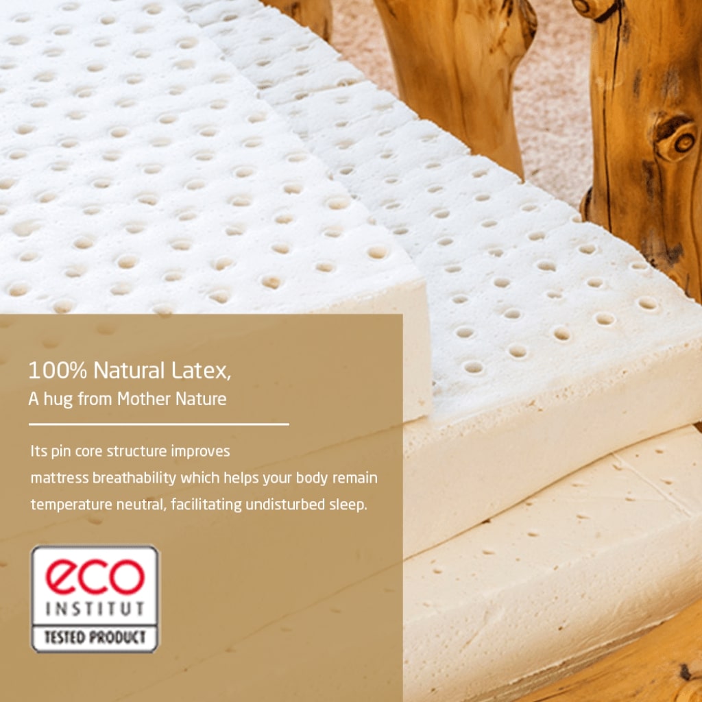 100% Natural Latex of Jeeva Mattress - Livpure