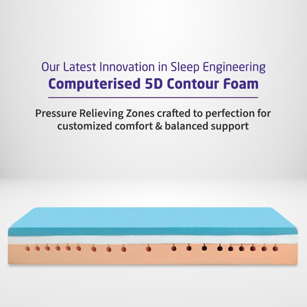 5D Contour Foam Regal Mattress - Livpure