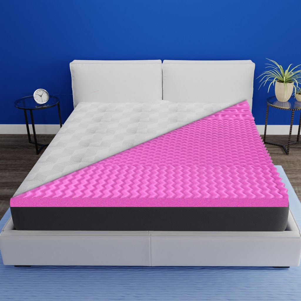 Livpure Sleep Mattresses Mattress Grid Topper | 2 inch