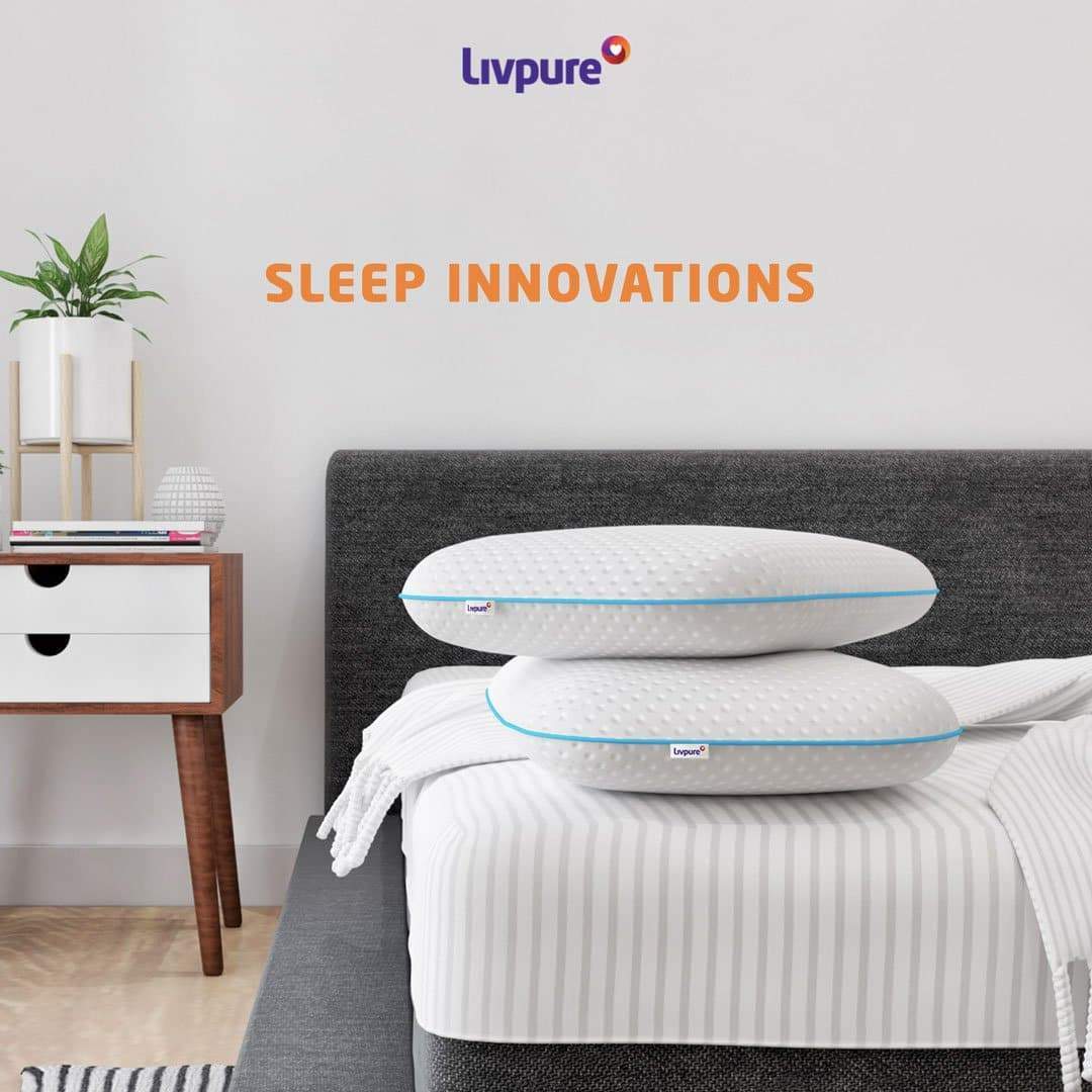 Livpure Sleep Pillow Breeze - Cool-gel Memory Foam Pillow (Advanced)